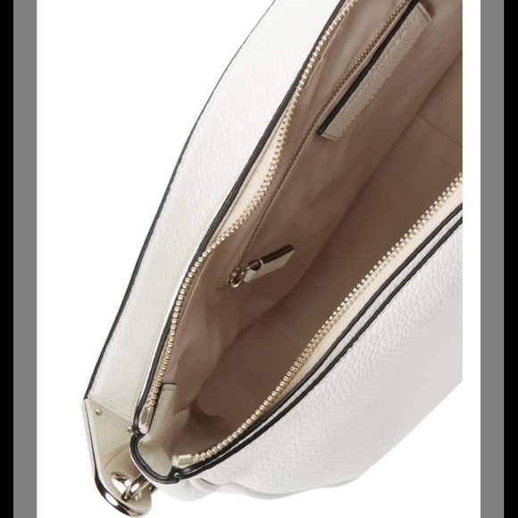 😍 NWT MARC JACOBS Pike Place Leather Hobo White - Picture 5 of 8